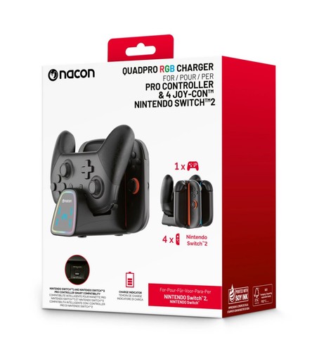 Nacon quadpro rgb charger - nacon,