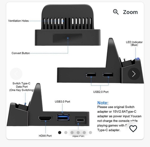 Nintendo switch docking - nintendo,